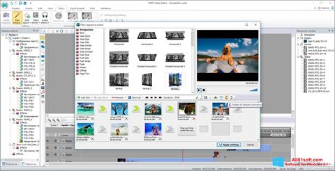 Ảnh chụp màn hình VSDC Free Video Editor cho Windows 8.1