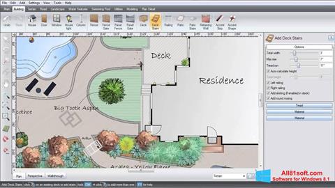 Ảnh chụp màn hình Realtime Landscaping Architect cho Windows 8.1