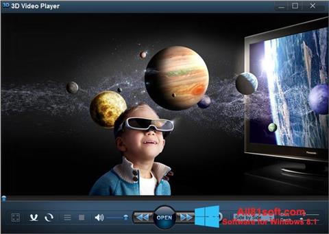 Ảnh chụp màn hình 3D Video Player cho Windows 8.1