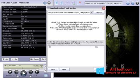 Ảnh chụp màn hình FLV Player cho Windows 8.1