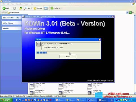 Ảnh chụp màn hình KDWin cho Windows 8.1