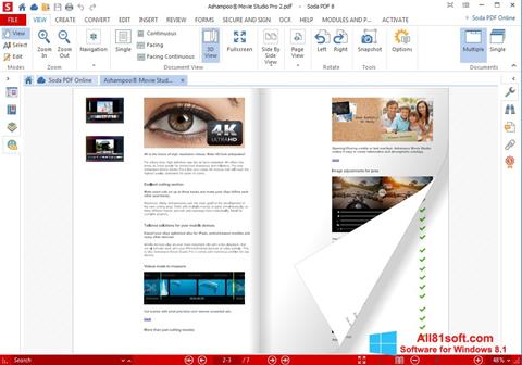 Ảnh chụp màn hình Soda PDF cho Windows 8.1