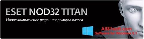 Ảnh chụp màn hình ESET NOD32 Titan cho Windows 8.1