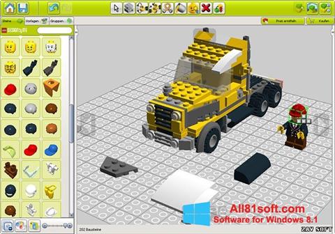 Ảnh chụp màn hình LEGO Digital Designer cho Windows 8.1