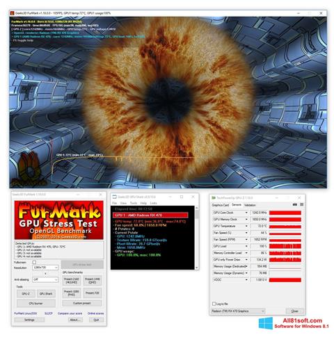 Ảnh chụp màn hình FurMark cho Windows 8.1