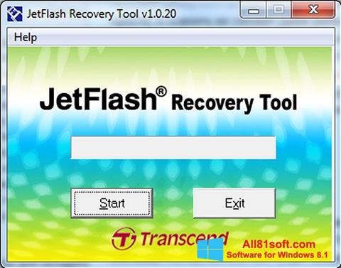 Ảnh chụp màn hình JetFlash Recovery Tool cho Windows 8.1