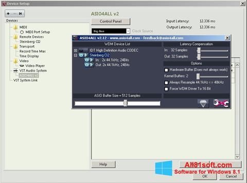 Ảnh chụp màn hình ASIO4ALL cho Windows 8.1