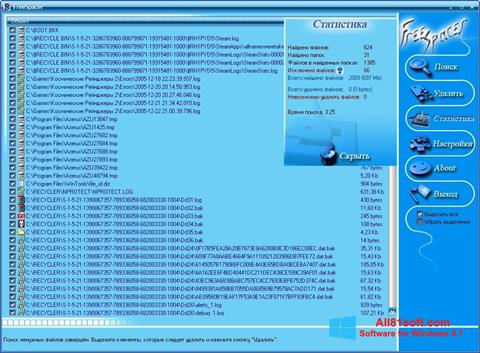 Ảnh chụp màn hình FreeSpacer cho Windows 8.1