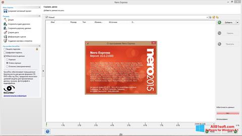 Ảnh chụp màn hình Nero Express cho Windows 8.1