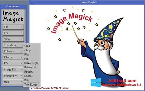 Ảnh chụp màn hình ImageMagick cho Windows 8.1